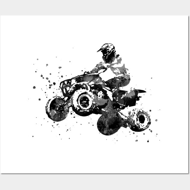 Quad bike Wall Art by RosaliArt